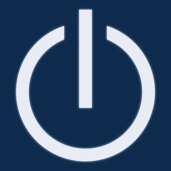 Symbol Włącznika Wyłącznika Urządzeń Elektrycznych Nieobowiązkowo — Zdjęcie stockowe