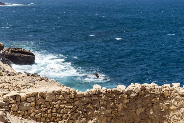 Spanya Nın Fuerteventura Eyaletinin Batı Kıyısında Yer Alan Ajuy Adlı — Stok fotoğraf