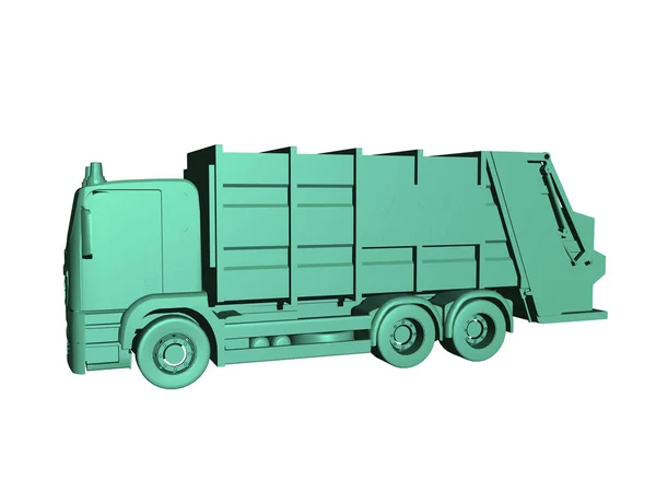 Wektor Ilustracja Ciężarówki — Zdjęcie stockowe