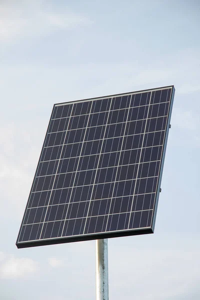 Fotovoltaický Systém Solární Energie Elektrická Energie — Stock fotografie