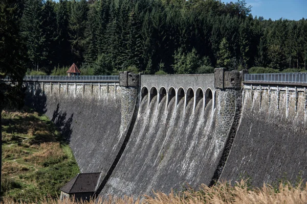 Kerspe Dam Het Bergisches Land — Stockfoto