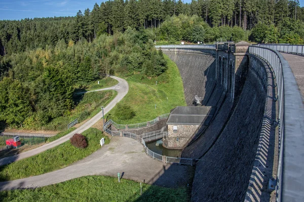 Brucher Dam Berggebieden Land — Stockfoto