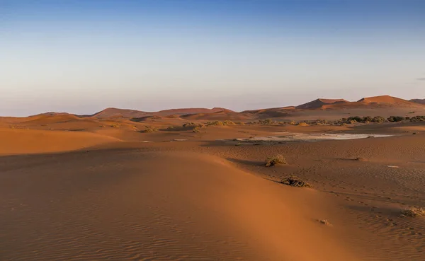 Sossusvlei Sossusvlei Terület Namib Sivatag Namíbia Sossusvlei Terület Namib Sivatag — Stock Fotó