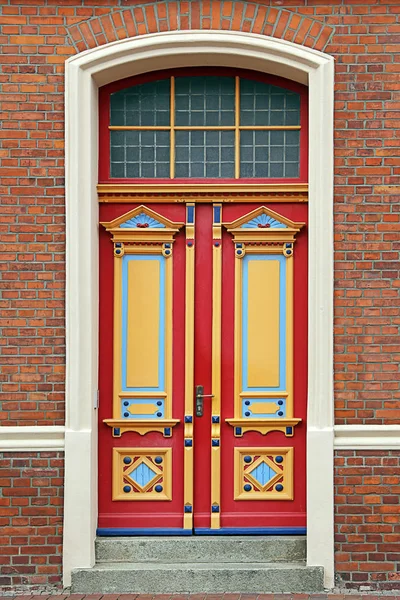 Haustür Stall — Stockfoto