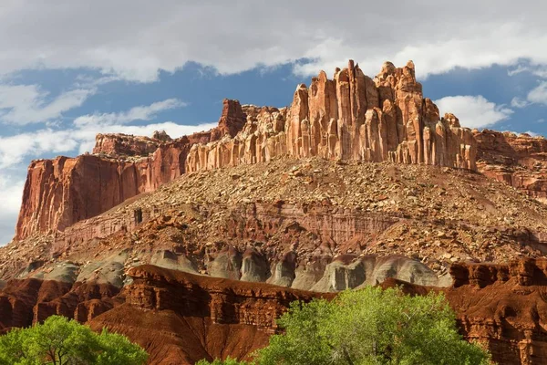 Castle Capitol Reef National Park Utah Usa — стокове фото