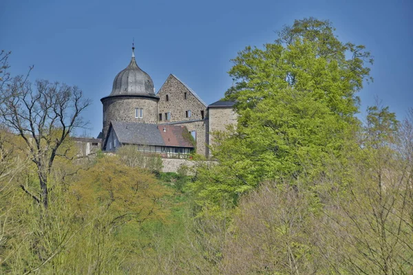 Castello Sababurg Nell Assia Settentrionale — Foto Stock