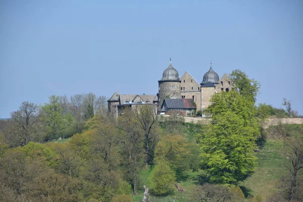 Замок Північному Гессені — стокове фото