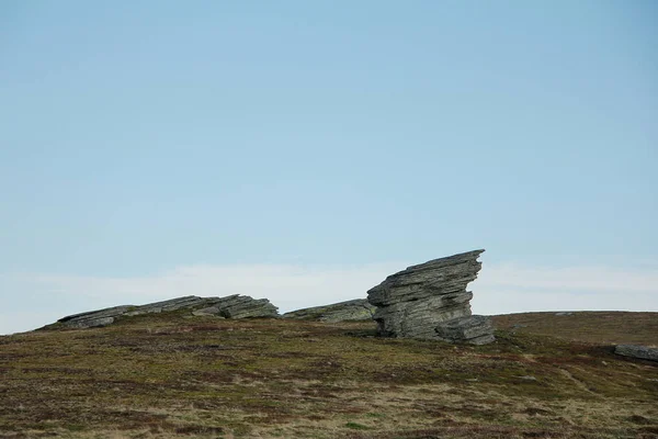 Rocher Sur Les Hautes Alpages — Photo