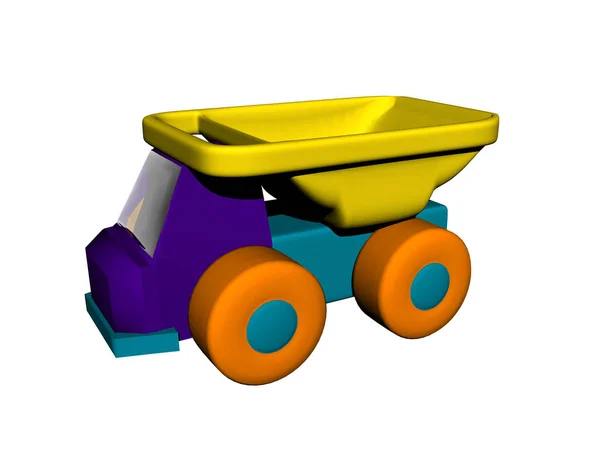 Speelgoedauto Vervoer — Stockfoto
