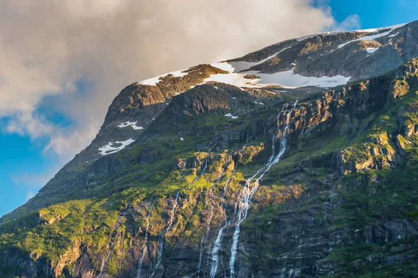 Pohled Krajinu Skandinávii Severní Evropě — Stock fotografie