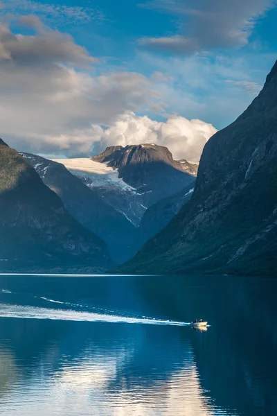 Vista Paesaggi Scandinavia Nel Nord Europa — Foto Stock