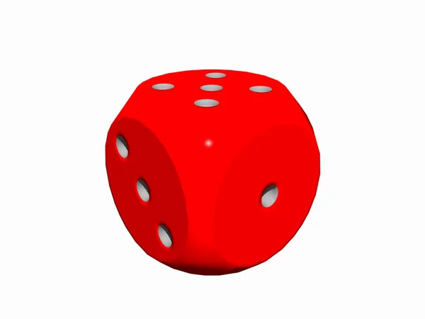 Gambling Dice Cube Game Chance — Stock Photo, Image