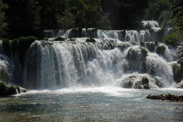 Водопады Naturschtzpark — стоковое фото