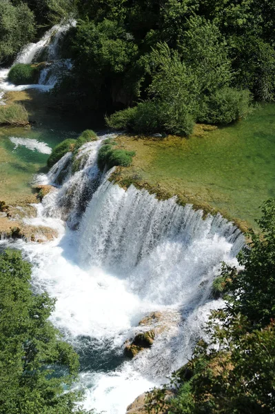 Vízesések Naturschtzparkban — Stock Fotó