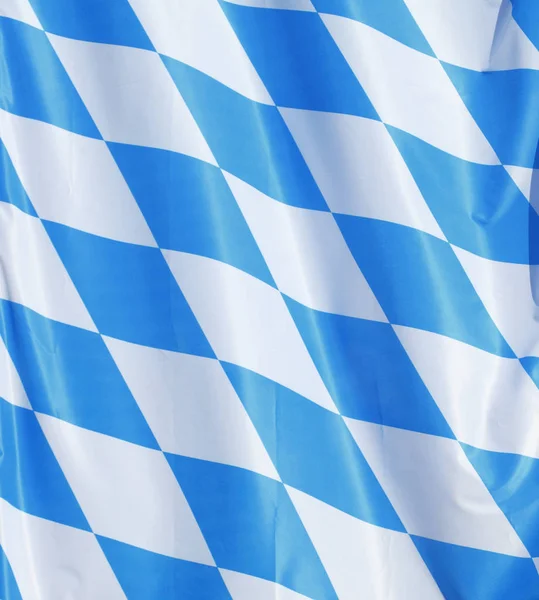 Bayerska Flagga Bryggerier Tyska Europa — Stockfoto