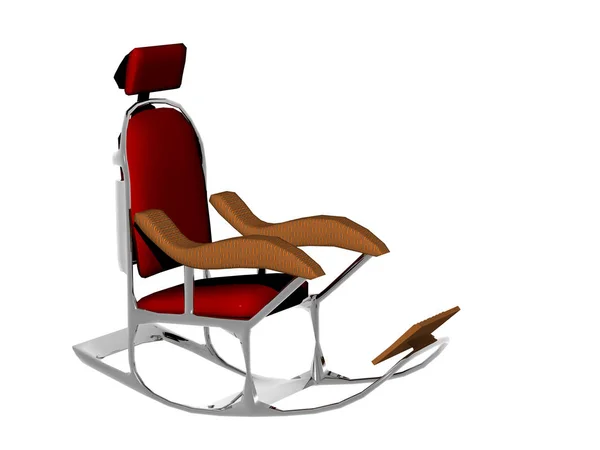 Sallanan Sandalye Oturma Mobilyası — Stok fotoğraf