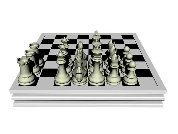 Chess Board Competition Game — Stock Photo, Image