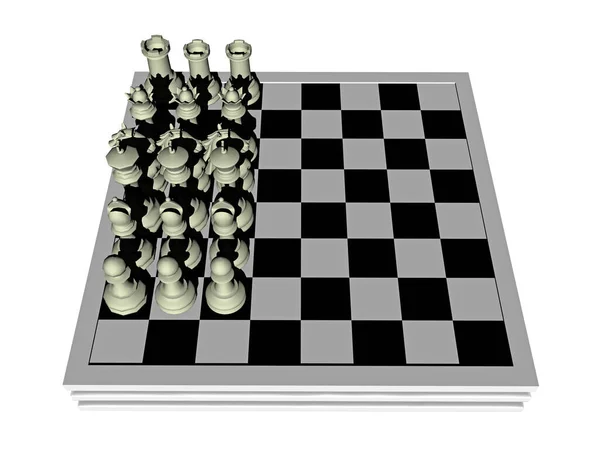 Strategy Chess Board Competition Game — Stock Photo, Image