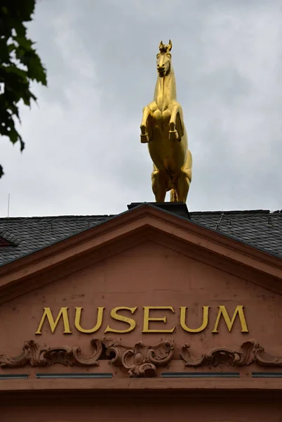 Mainz Tysk Stad Vid Floden Rhen — Stockfoto