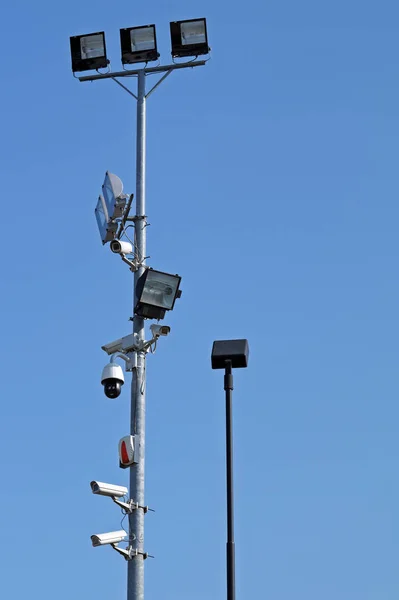 Güvenlik Kamerası Güvenlik Sistemi — Stok fotoğraf