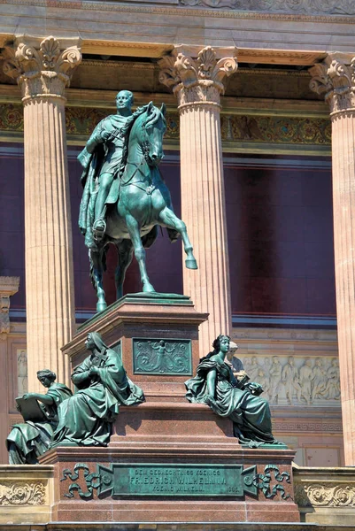 Estátua Equestre Frederick William Berlin — Fotografia de Stock