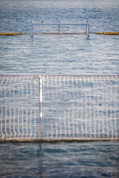 Color Image Water Polo Gate Nobody Playing — Stock Photo, Image