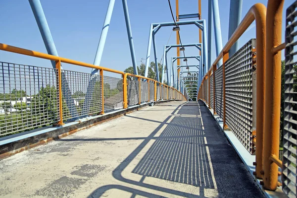 Vista Panorámica Arquitectura Estructura Del Puente — Foto de Stock