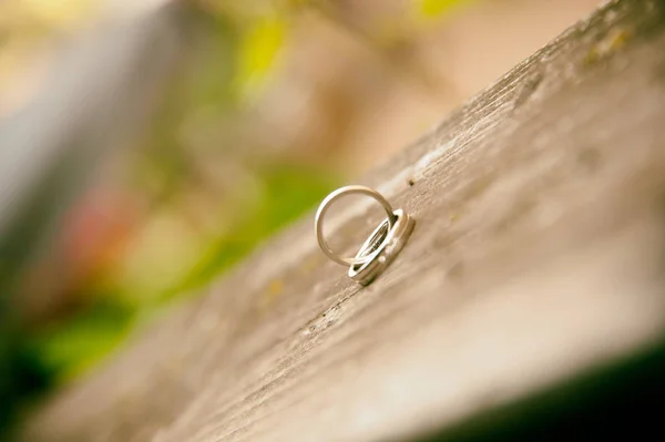 Huwelijk Trouwringen Als Symbool Van Liefde Eer — Stockfoto