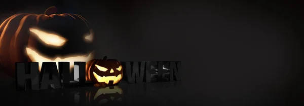 Halloweeni Tökfej Render Halloween Tök — Stock Fotó