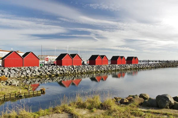 ボルテンハーゲン港の釣り小屋 メクレンブルク — ストック写真