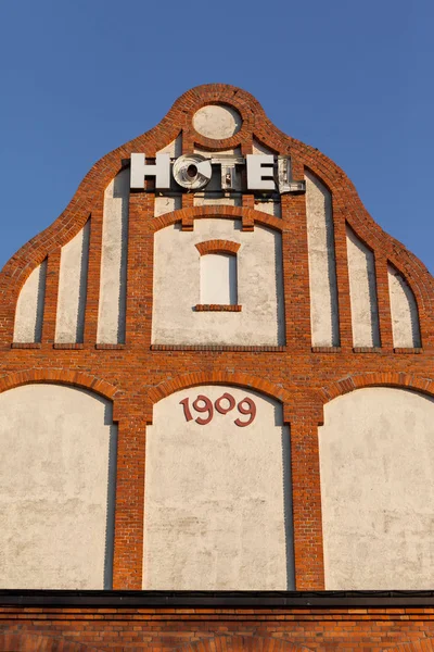 Gammalt Trähus Staden — Stockfoto