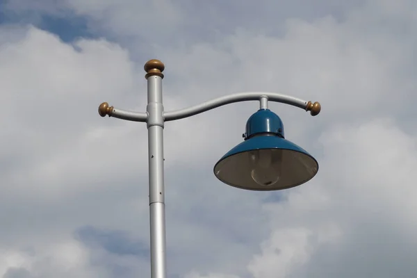 Chodnik Światło Światło Ulicy Lampa Uliczna Lampa Oświetlenie Oświetlenie Ulicy — Zdjęcie stockowe
