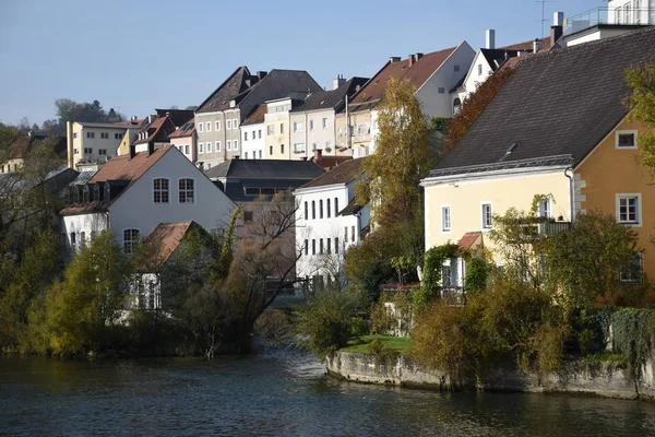 Steyr Ara Köprüler Nehir Enn Ler Ordu Hendek Tabor Bankalar — Stok fotoğraf