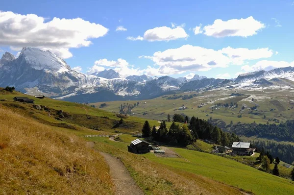 Vacaciones Alpe Siusi — Foto de Stock