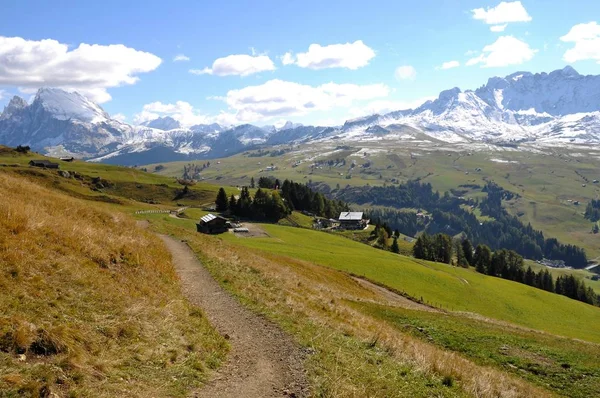 Feriados Alpe Siusi — Fotografia de Stock