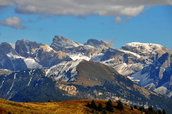 在Alpe Siusi度假 — 图库照片
