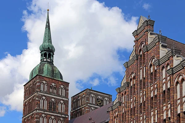 View Nicholas Church Stralsund — Stock Photo, Image