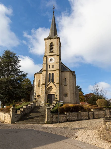 Kerk Kasteel Useldingen — Stockfoto