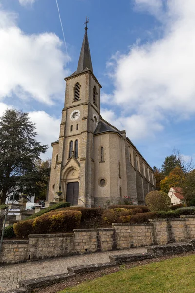 Kerk Kasteel Useldingen — Stockfoto