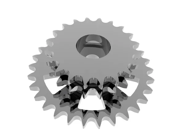 Двигатель Зубчатое Колесо — стоковое фото