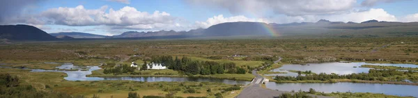 Panorama Vecvellir Národní Park — Stock fotografie