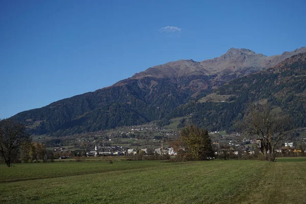 Гори Панорама Доломітів Вид — стокове фото