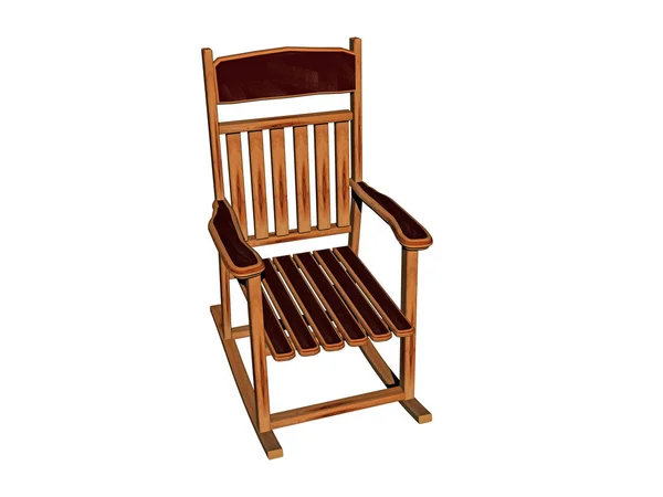 Rocking Chair Seating Furniture — Stock Photo, Image