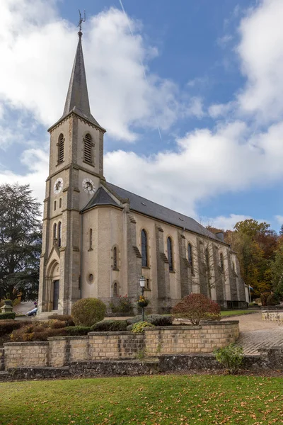 Kerk Kasteel Useldingen — Stockfoto