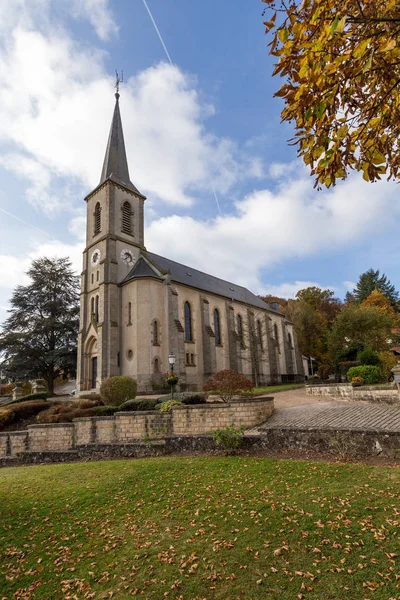 Kerk Kasteel Useldingen — Stockfoto