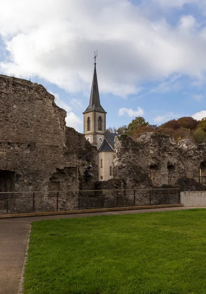 Church Castle Useldingen — Stock Photo, Image