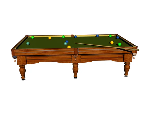 Billiard Balls Game Entertainment — Stock Photo, Image