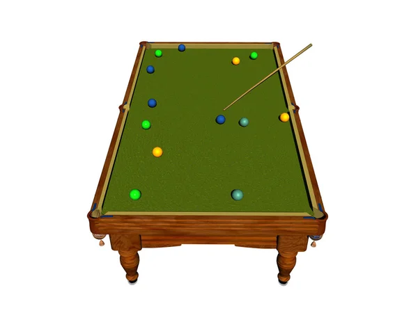 Billiard Table Game Sport — Stock Photo, Image