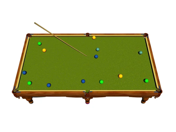 Billiard Table Game Sport — Stock Photo, Image