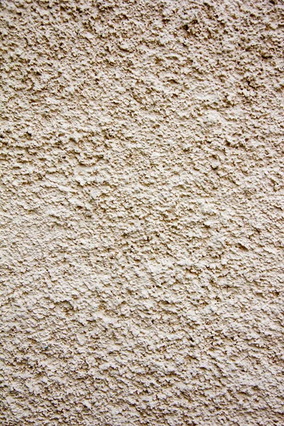 Intonaco Facciata Beige Una Parete Casa — Foto Stock